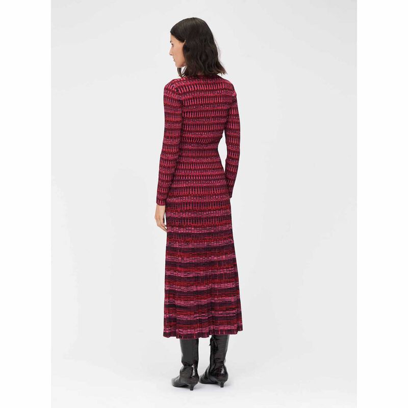 Veronika Maine Mouline Knit Midi Skirt image number 1